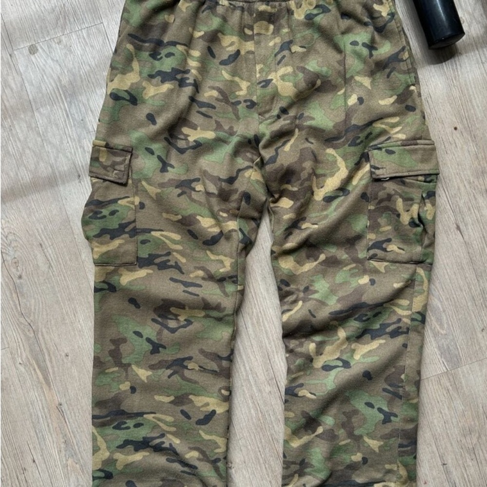 Men's Camouflage Cargo Sweatpants
